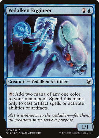 Vedalken Engineer [Commander 2016] | Magic Magpie