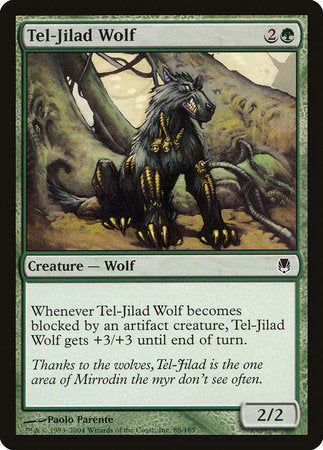 Tel-Jilad Wolf [Darksteel] | Magic Magpie