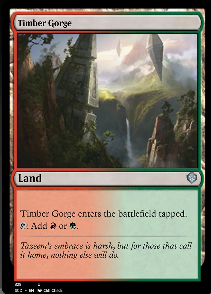 Timber Gorge [Starter Commander Decks] | Magic Magpie