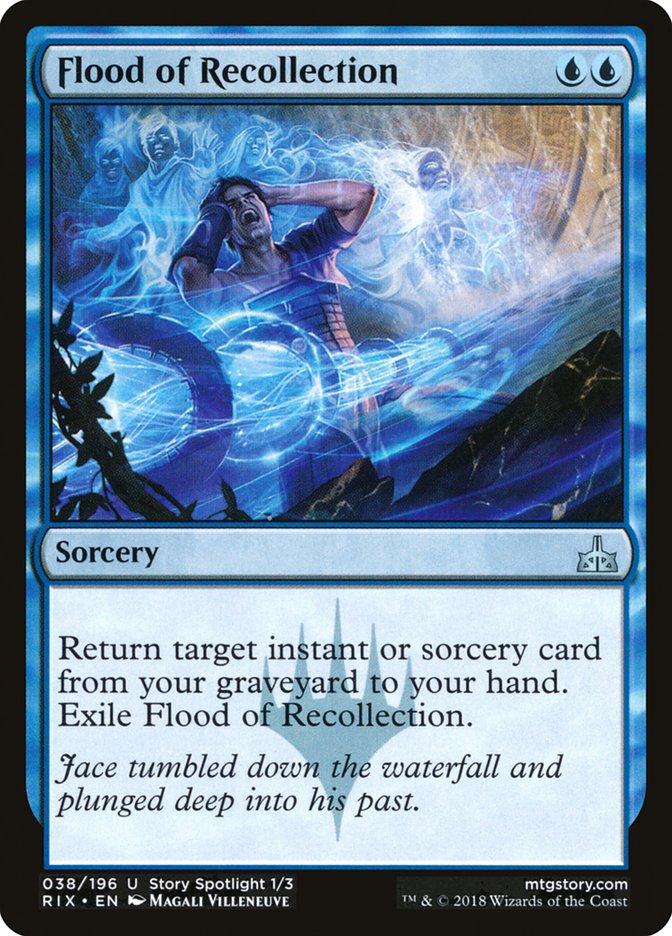 Flood of Recollection [Rivals of Ixalan] | Magic Magpie