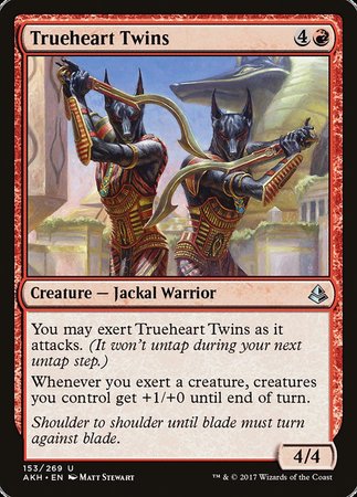 Trueheart Twins [Amonkhet] | Magic Magpie