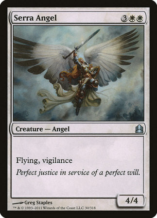 Serra Angel [Commander 2011] | Magic Magpie