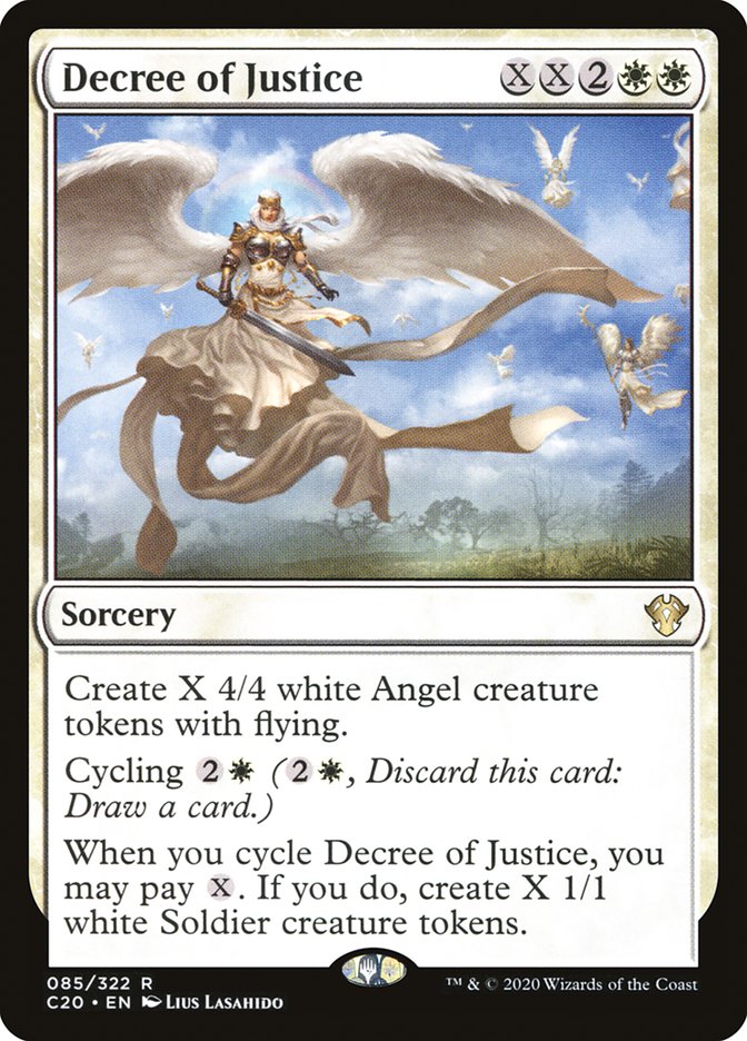 Decree of Justice [Commander 2020] | Magic Magpie