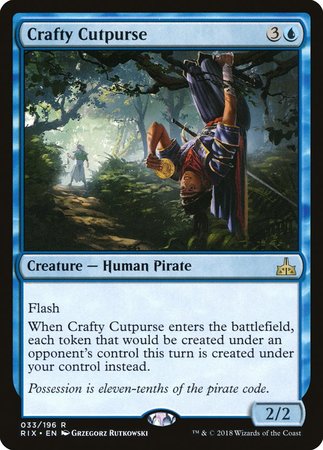 Crafty Cutpurse [Rivals of Ixalan] | Magic Magpie