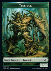Treefolk // Spider Double-sided Token [Streets of New Capenna Commander Tokens] | Magic Magpie