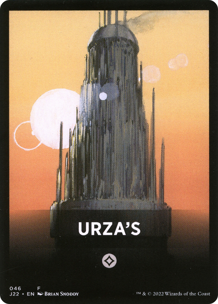 Urza's Theme Card [Jumpstart 2022 Front Cards] | Magic Magpie