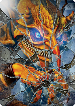 Reflection of Kiki-Jiki Art Card [Kamigawa: Neon Dynasty Art Series] | Magic Magpie