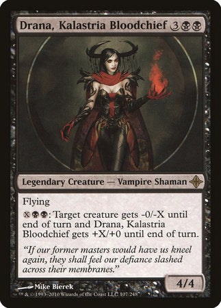 Drana, Kalastria Bloodchief [Rise of the Eldrazi] | Magic Magpie