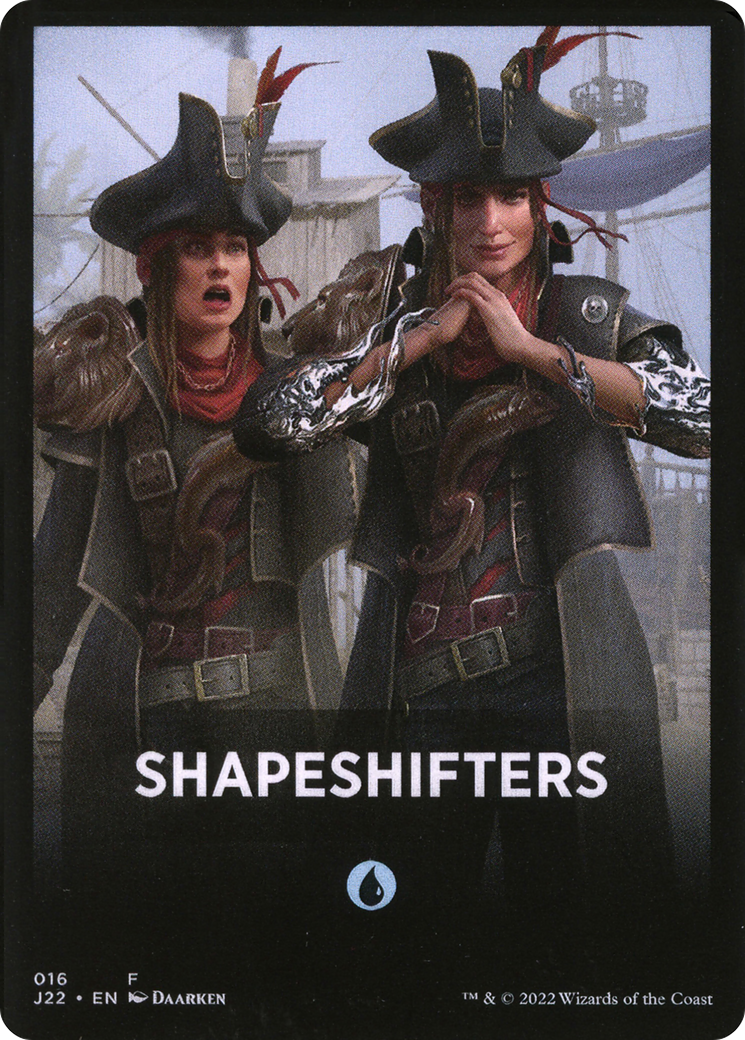 Shapeshifters Theme Card [Jumpstart 2022 Front Cards] | Magic Magpie