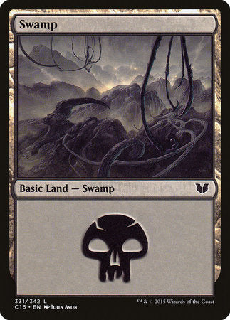 Swamp (331) [Commander 2015] | Magic Magpie