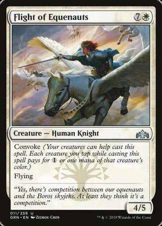 Flight of Equenauts [Guilds of Ravnica] | Magic Magpie