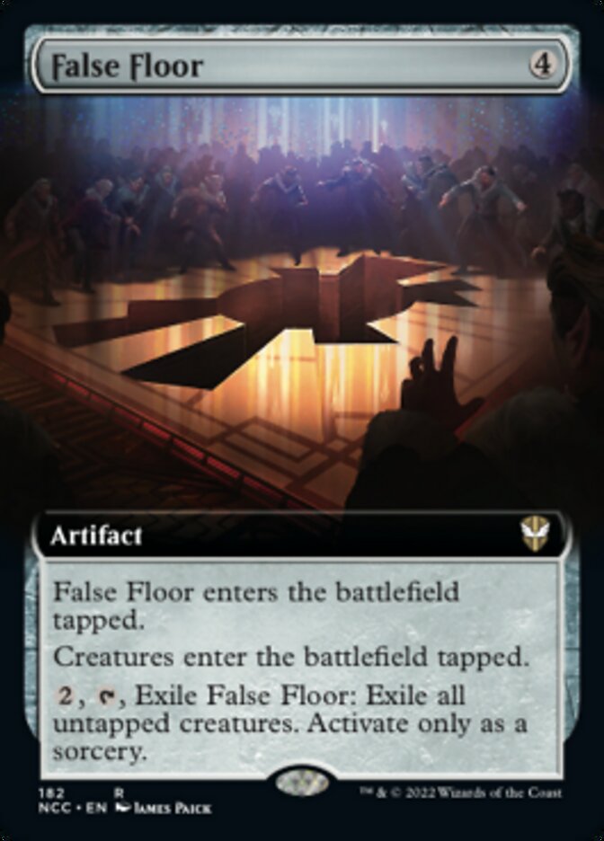 False Floor (Extended Art) [Streets of New Capenna Commander] | Magic Magpie