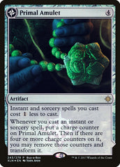 Primal Amulet // Primal Wellspring (Buy-A-Box) [Ixalan Treasure Chest] | Magic Magpie
