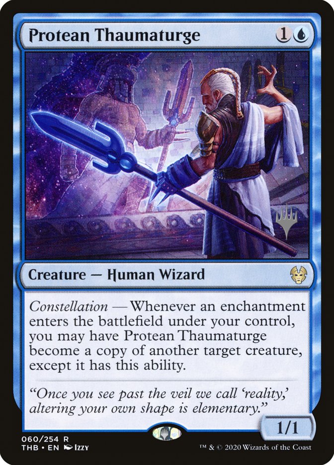 Protean Thaumaturge (Promo Pack) [Theros Beyond Death Promos] | Magic Magpie