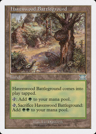 Havenwood Battleground [Classic Sixth Edition] | Magic Magpie