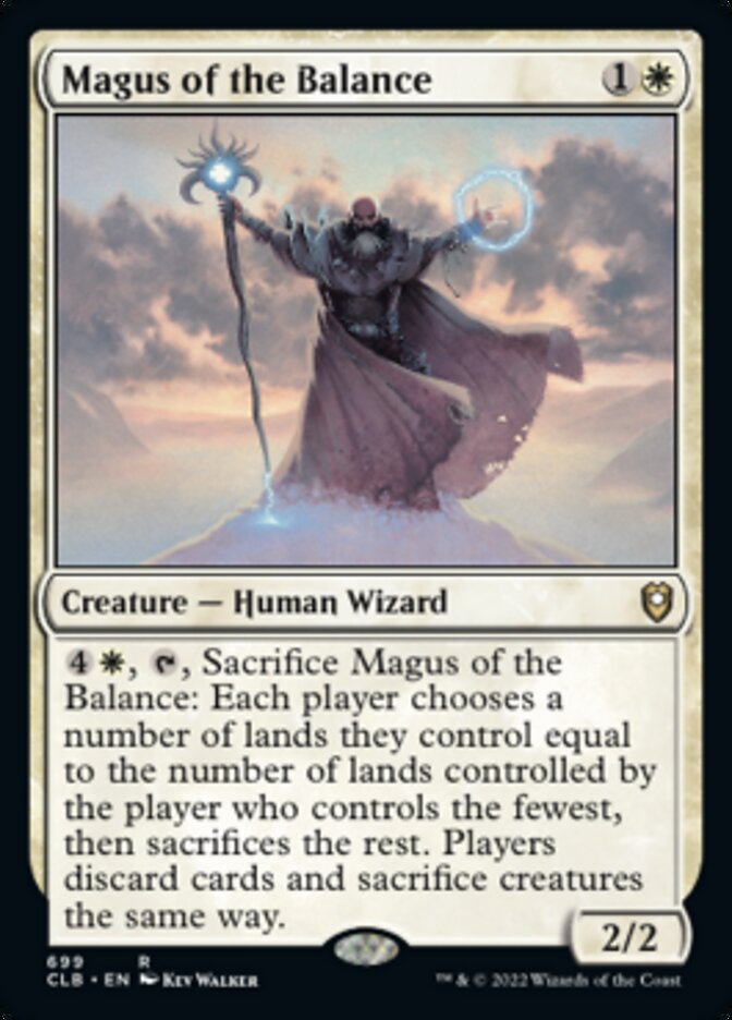 Magus of the Balance [Commander Legends: Battle for Baldur's Gate] | Magic Magpie