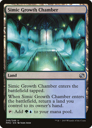 Simic Growth Chamber [Modern Masters 2015] | Magic Magpie