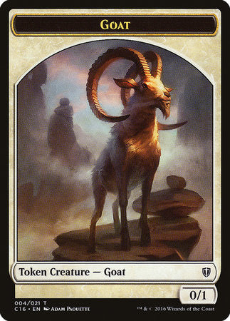 Goat // Thopter Double-sided Token [Commander 2016 Tokens] | Magic Magpie