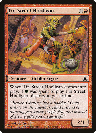 Tin Street Hooligan [Guildpact] | Magic Magpie