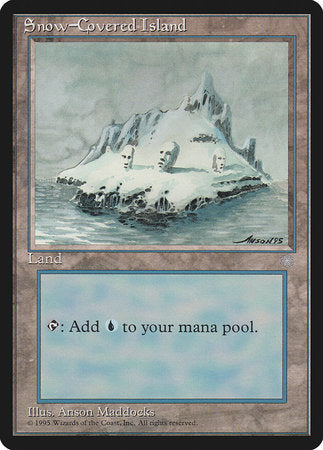 Snow-Covered Island [Ice Age] | Magic Magpie