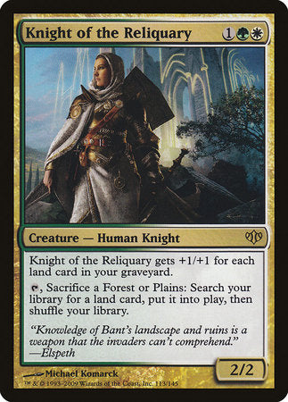 Knight of the Reliquary [Conflux] | Magic Magpie