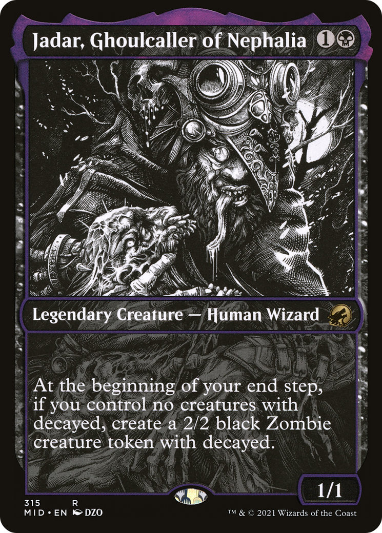 Jadar, Ghoulcaller of Nephalia (Showcase Eternal Night) [Innistrad: Midnight Hunt] | Magic Magpie