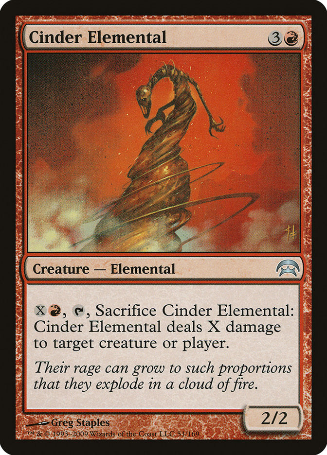 Cinder Elemental [Planechase] | Magic Magpie