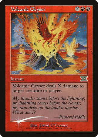 Volcanic Geyser [Friday Night Magic 2000] | Magic Magpie