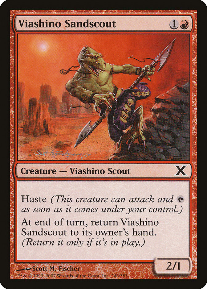 Viashino Sandscout [Tenth Edition] | Magic Magpie