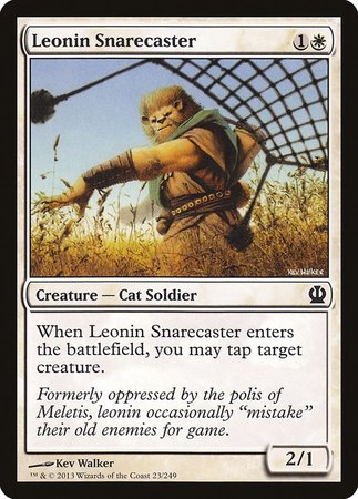 Leonin Snarecaster [Theros] | Magic Magpie