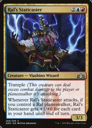 Ral's Staticaster [Guilds of Ravnica] | Magic Magpie