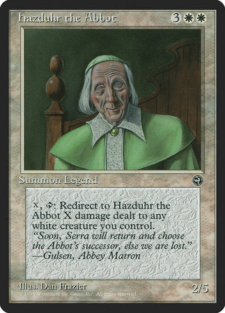 Hazduhr the Abbot [Homelands] | Magic Magpie