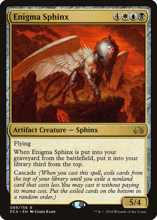 Enigma Sphinx [Planechase Anthology] | Magic Magpie