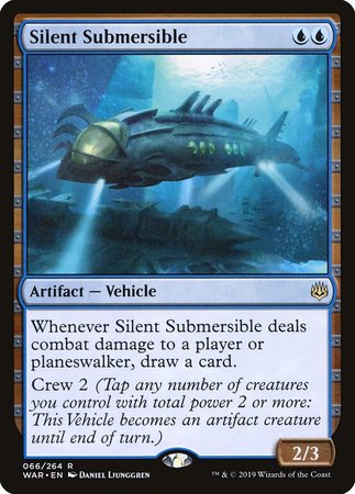 Silent Submersible [War of the Spark] | Magic Magpie