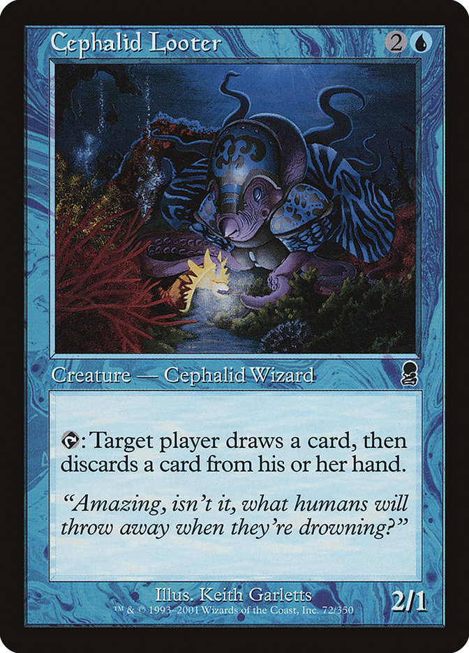 Cephalid Looter (Misprinted) [Odyssey] | Magic Magpie