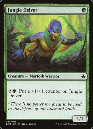 Jungle Delver [Game Night] | Magic Magpie