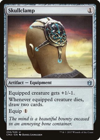 Skullclamp [Commander Anthology] | Magic Magpie