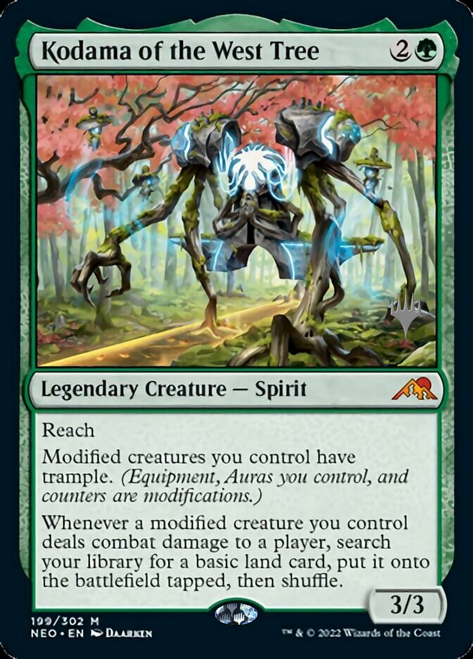 Kodama of the West Tree (Promo Pack) [Kamigawa: Neon Dynasty Promos] | Magic Magpie