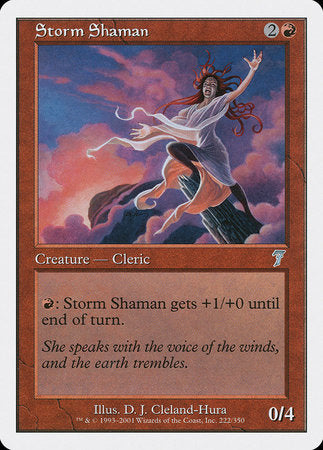 Storm Shaman [Seventh Edition] | Magic Magpie