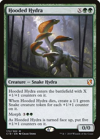 Hooded Hydra [Commander 2019] | Magic Magpie