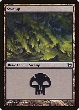 Swamp (241) [Scars of Mirrodin] | Magic Magpie