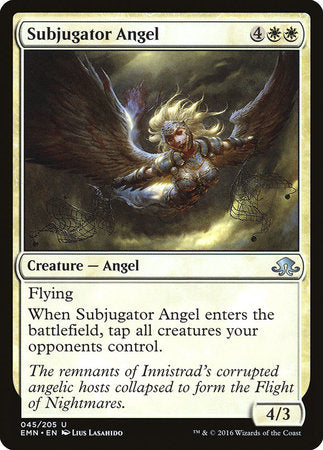 Subjugator Angel [Eldritch Moon] | Magic Magpie