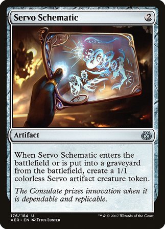 Servo Schematic [Aether Revolt] | Magic Magpie