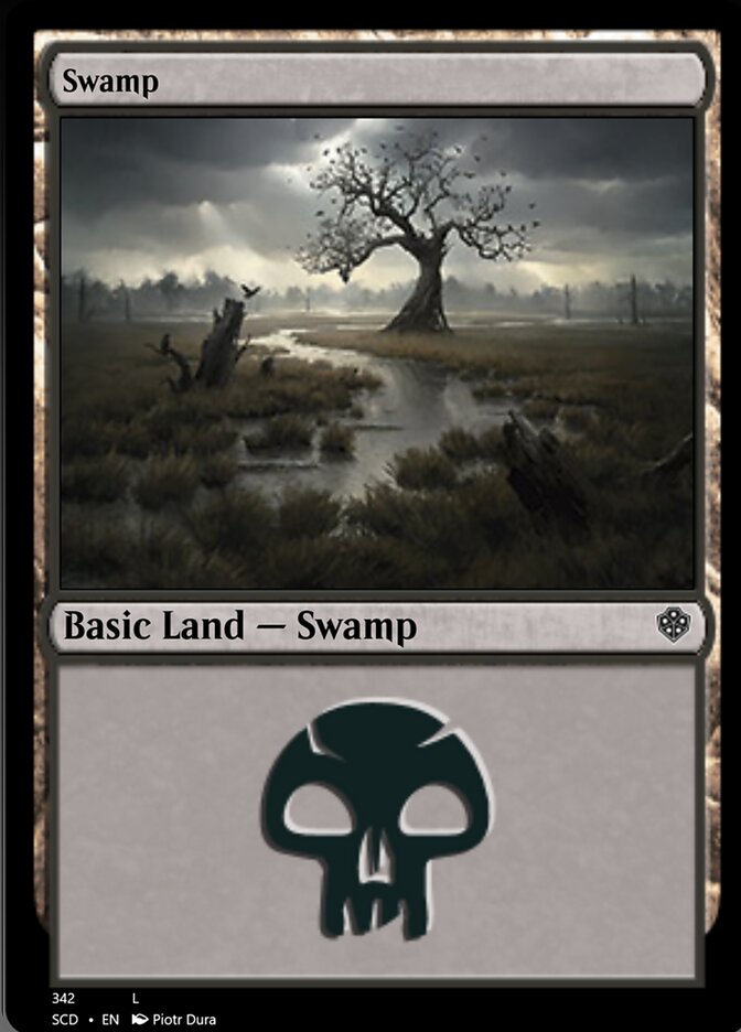 Swamp (342) [Starter Commander Decks] | Magic Magpie