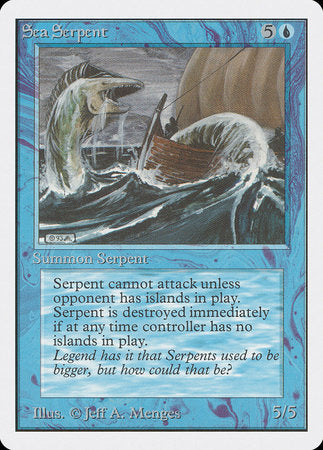 Sea Serpent [Unlimited Edition] | Magic Magpie