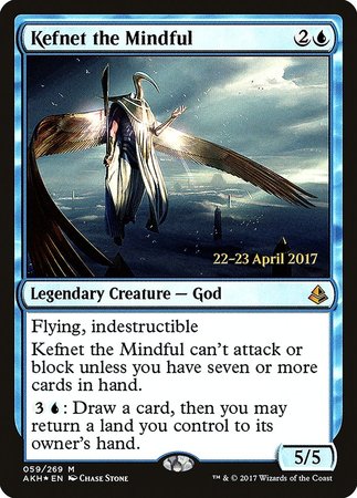 Kefnet the Mindful [Amonkhet Promos] | Magic Magpie