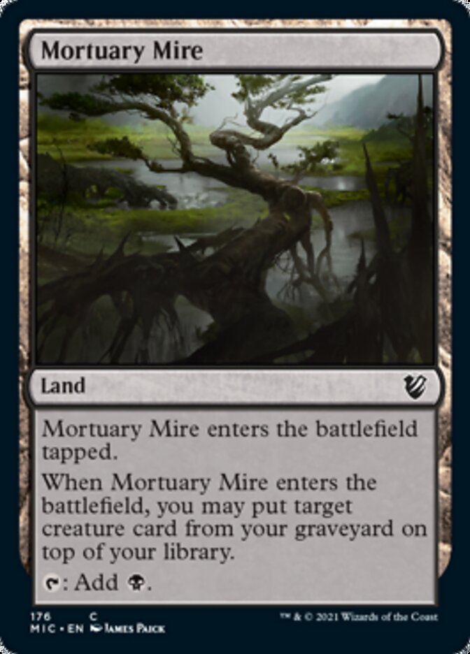 Mortuary Mire [Innistrad: Midnight Hunt Commander] | Magic Magpie