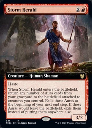 Storm Herald (Extended Art) [Theros Beyond Death] | Magic Magpie