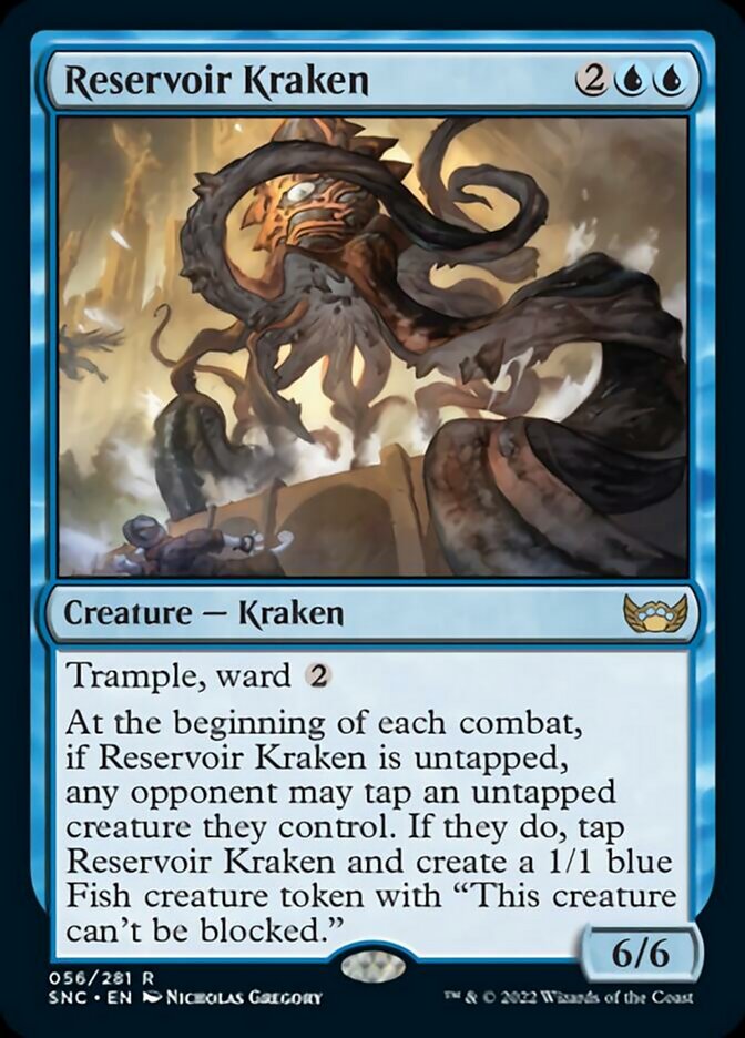 Reservoir Kraken [Streets of New Capenna] | Magic Magpie