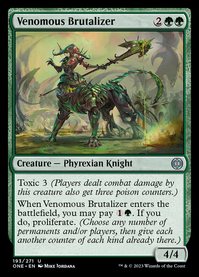 Venomous Brutalizer [Phyrexia: All Will Be One] | Magic Magpie